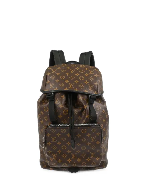 Louis Vuitton Pre-Owned Zack Monogram Macassar backpack