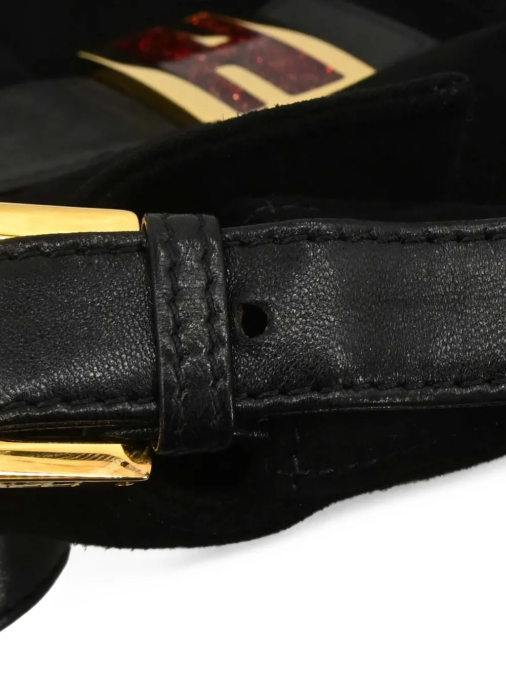 Fendi Pre-Owned Baguette schoudertas Zwart