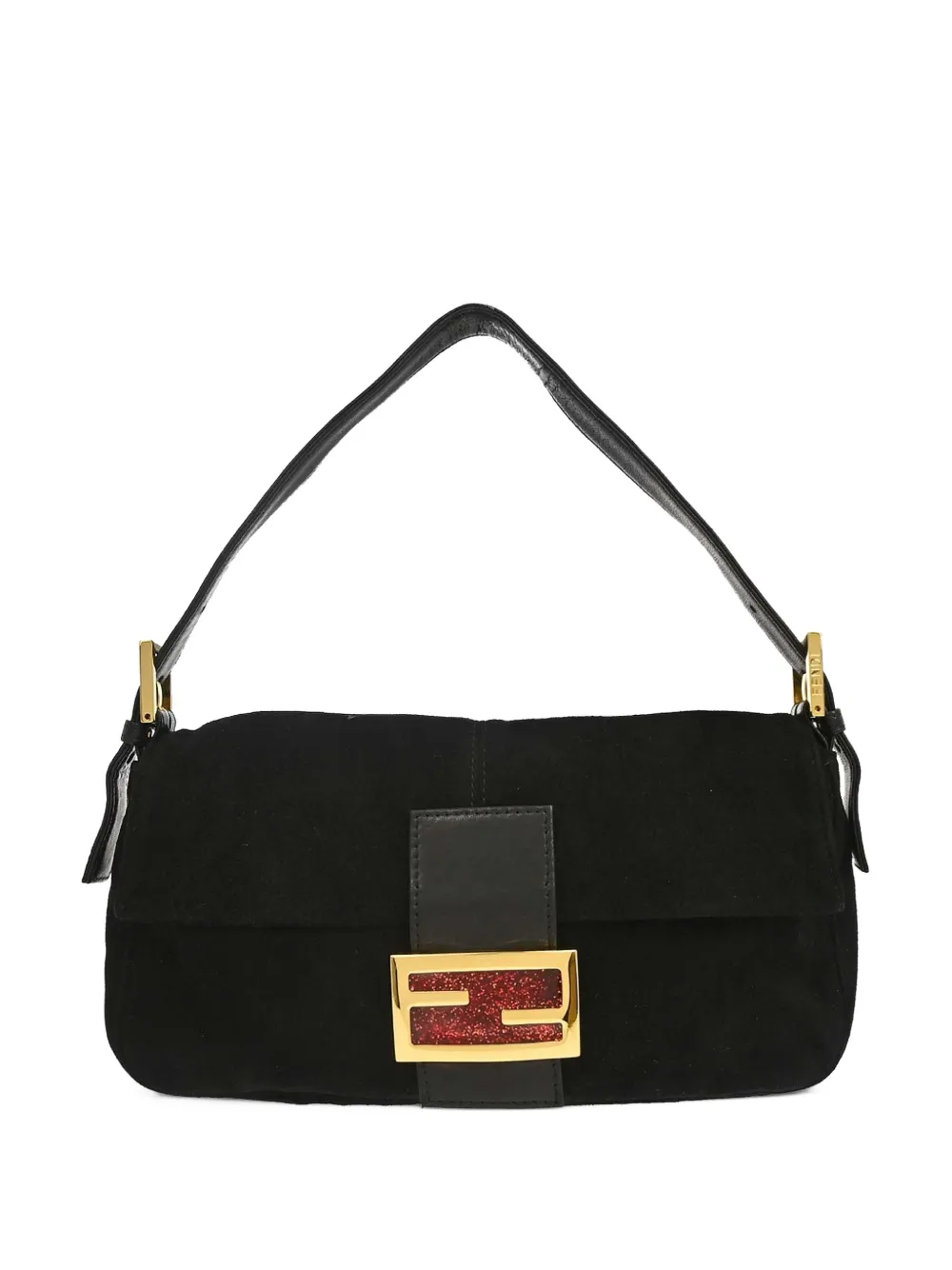Fendi Pre-Owned Baguette shoulder bag - Black
