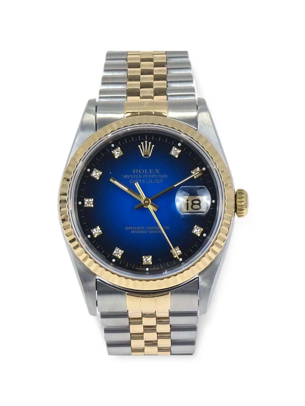 Rolex 1993 Oyster Perpetual Datejust 36mm watch - Bleu