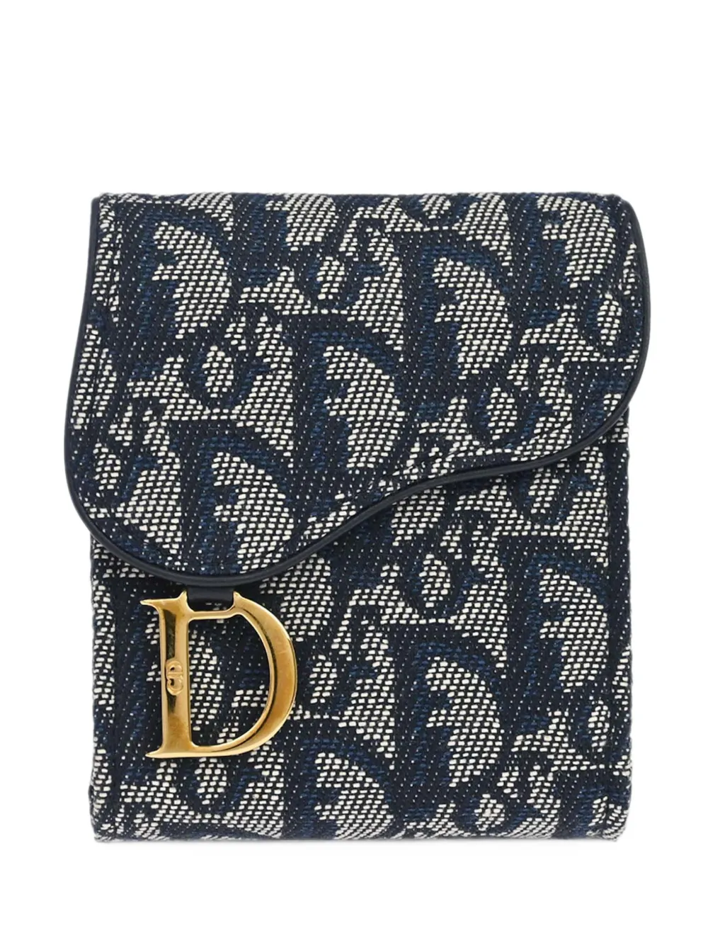 Christian Dior Pre-Owned Trotter Saddle belt mini bag - Blau