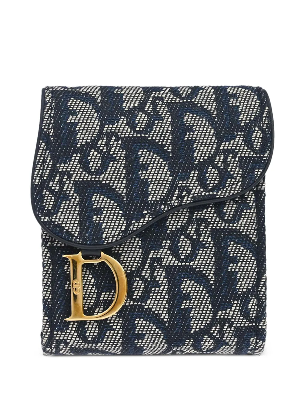 Christian Dior Pre-Owned Trotter Saddle belt mini bag - Blu