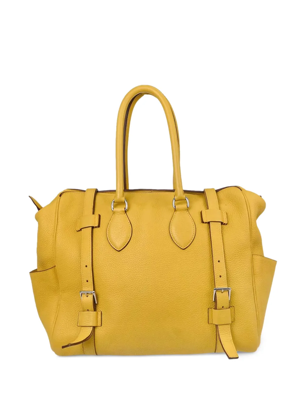 Hermès Pre-Owned Pure Sangle 35 tote bag - Gelb