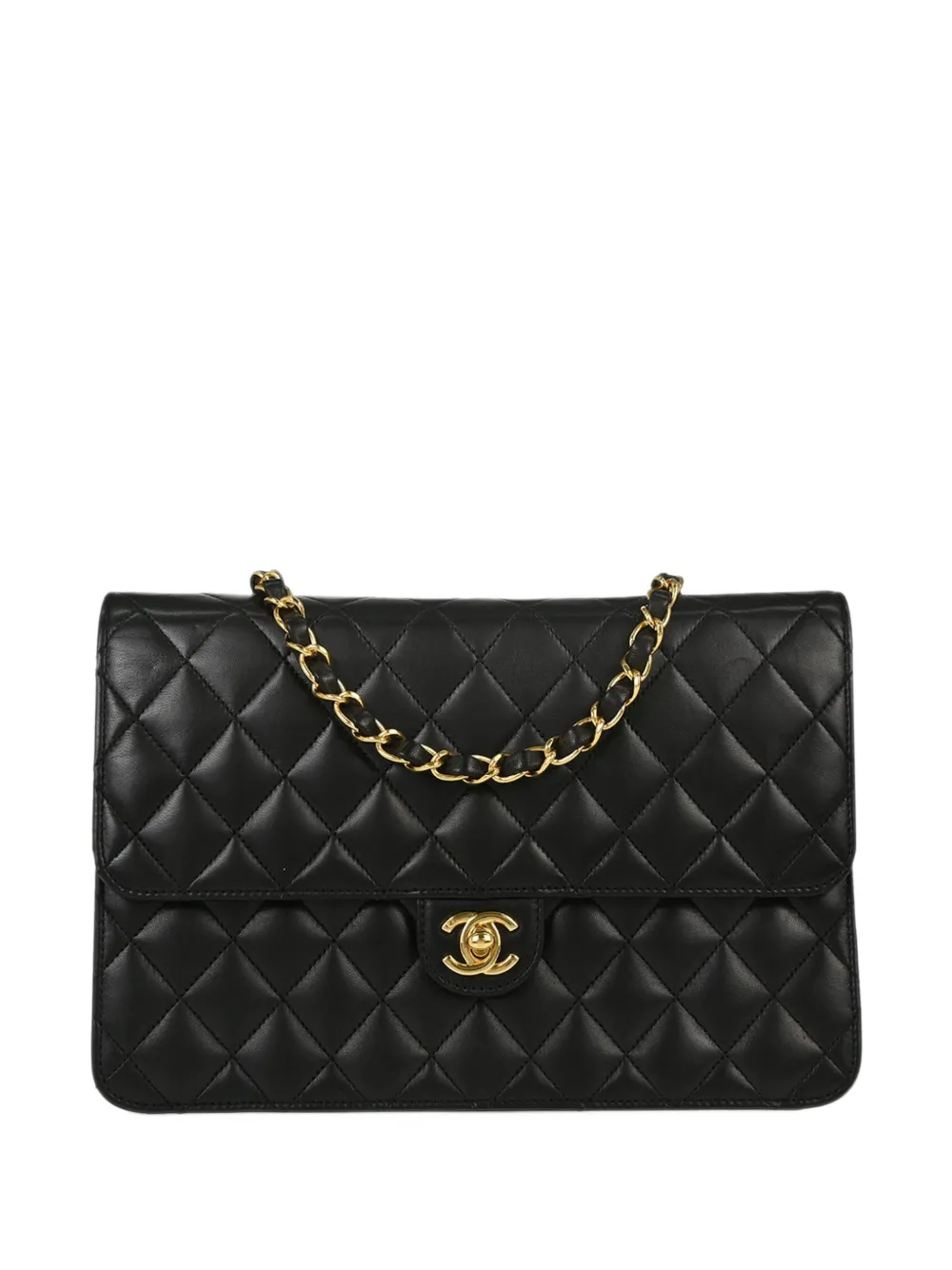 CHANEL Pre-Owned 2006-2008 medium Turnlock shoulder bag - Schwarz