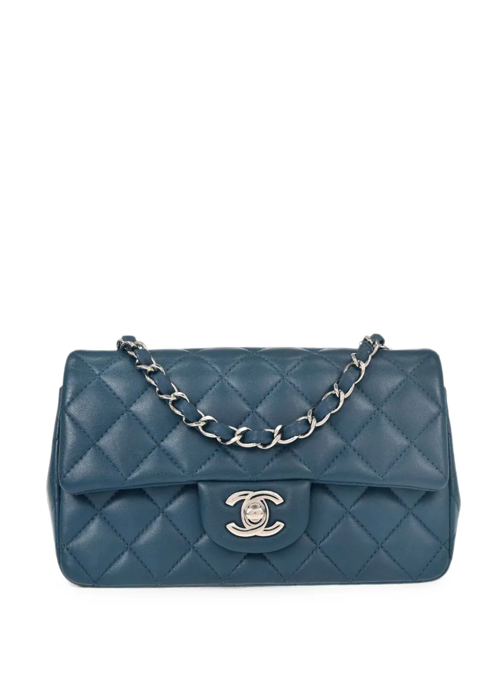 CHANEL Pre-Owned 2019 Single Flap shoulder bag - Blu