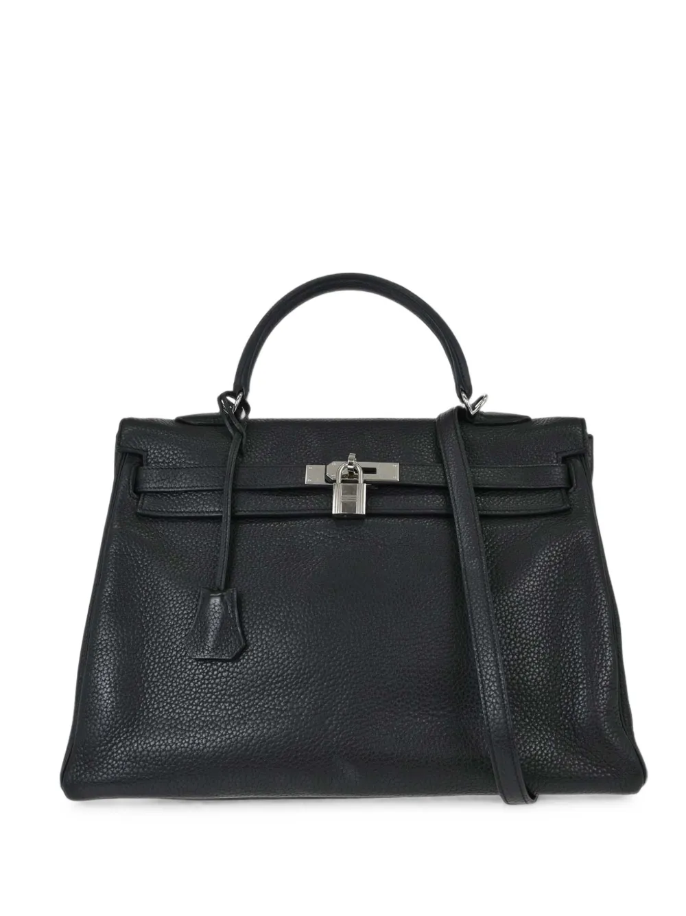 Hermès Pre-Owned 2010 Kelly 35 Retourne shoulder bag - Schwarz