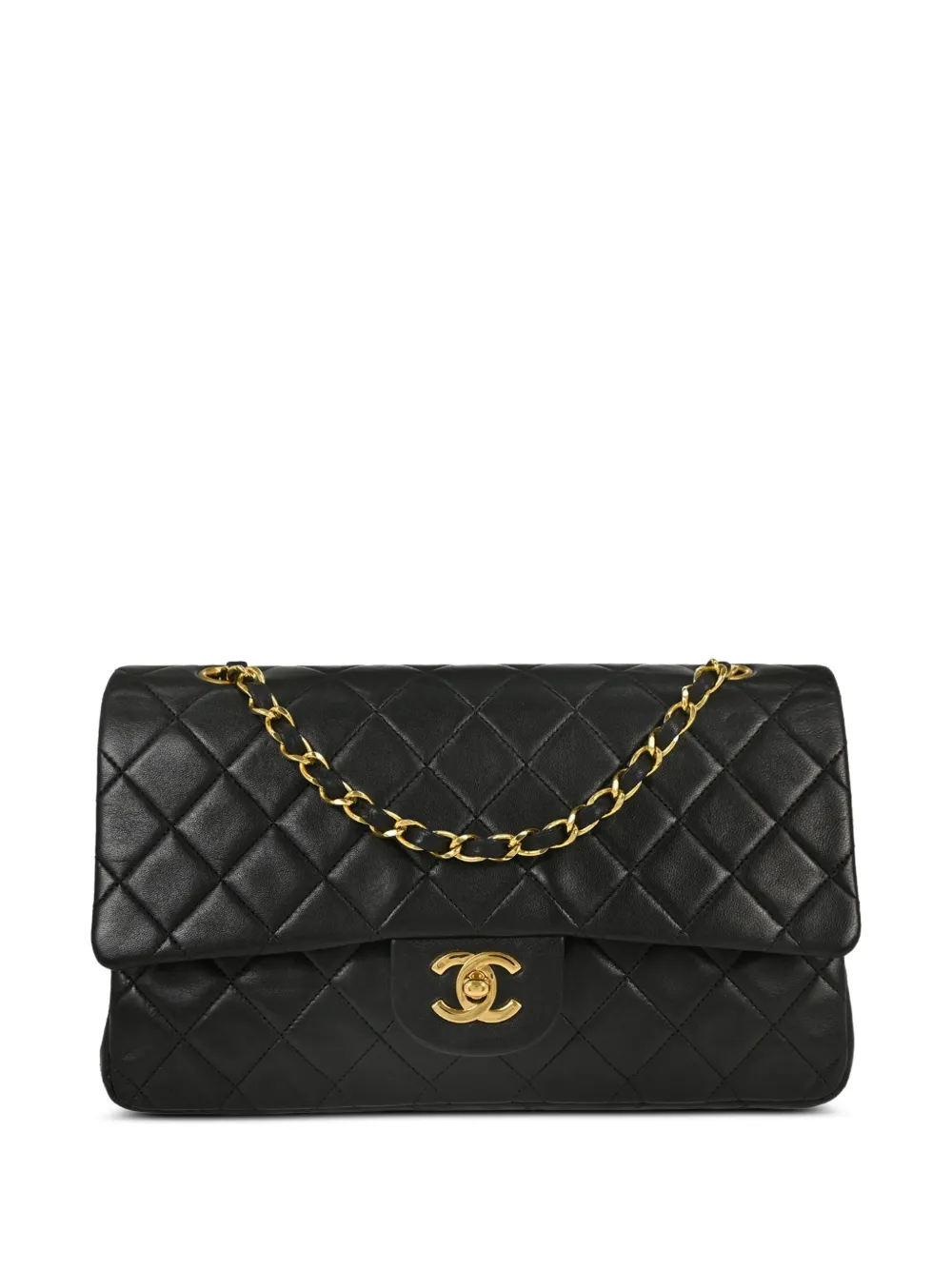 CHANEL Pre-Owned medium Classic Double Flap shoulder bag - Schwarz