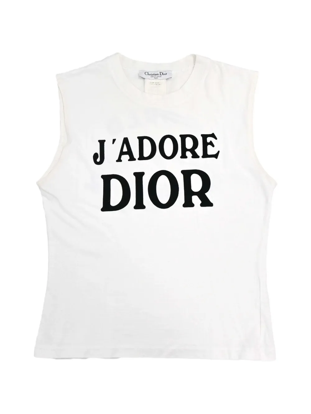 Christian Dior Pre-Owned 2001 J'adore Dior tank top - Weiß