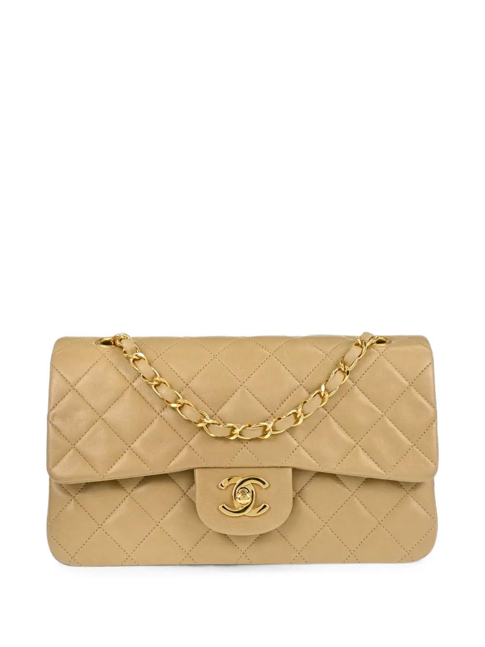 CHANEL Pre-Owned 1996 Classic Double Flap shoulder bag - Toni neutri