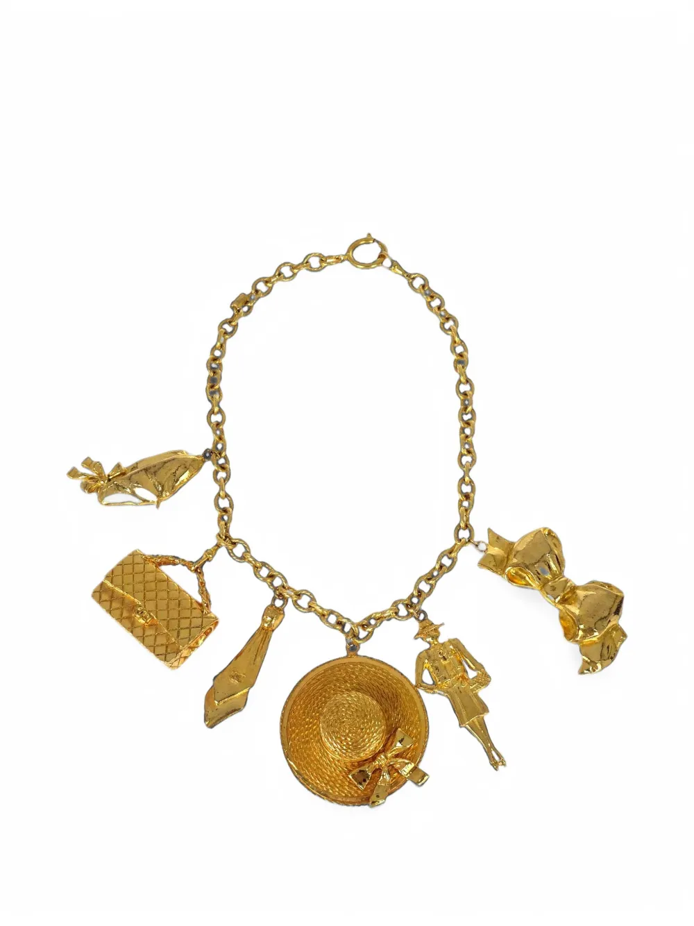CHANEL Pre-Owned Icon Charm necklace - Gold
