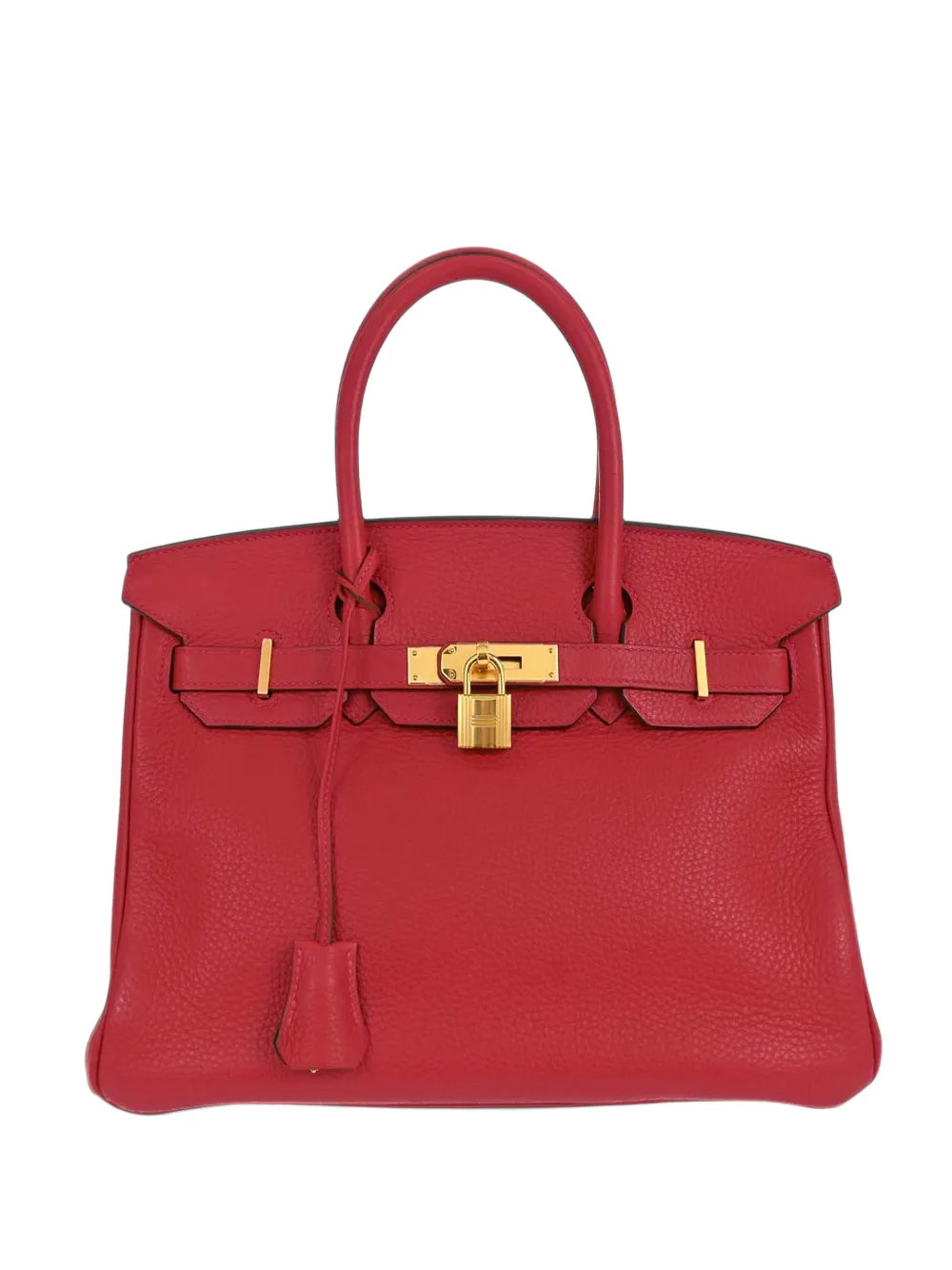 Hermès Pre-Owned 2017 30 Birkin tote bag - Rouge Hermès Pre-Owned 2017 30 Birkin tote bag - Rouge