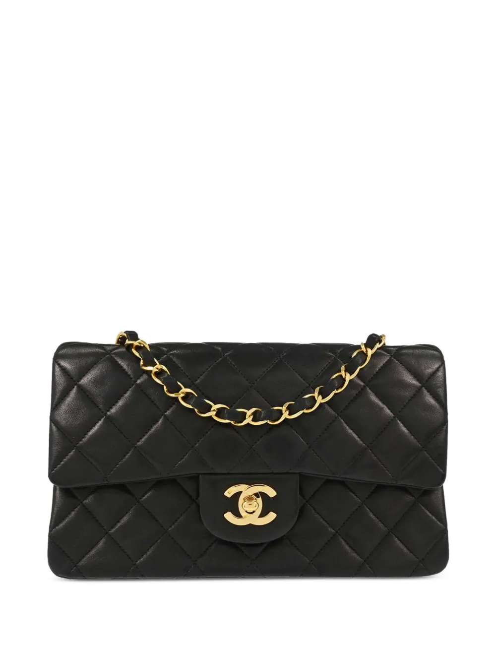 CHANEL Pre-Owned 1991-1994 quilted Classic Double Flap shoulder bag - Schwarz