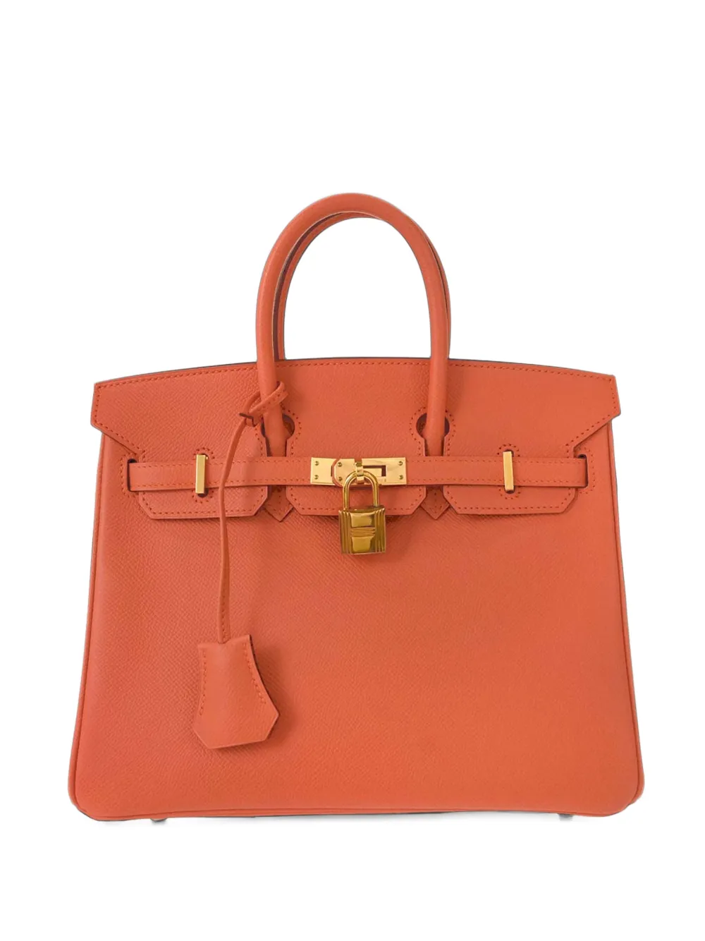 Hermès Pre-Owned 2012 25 Birkin tote bag - Orange Hermès Pre-Owned 2012 25 Birkin tote bag - Orange