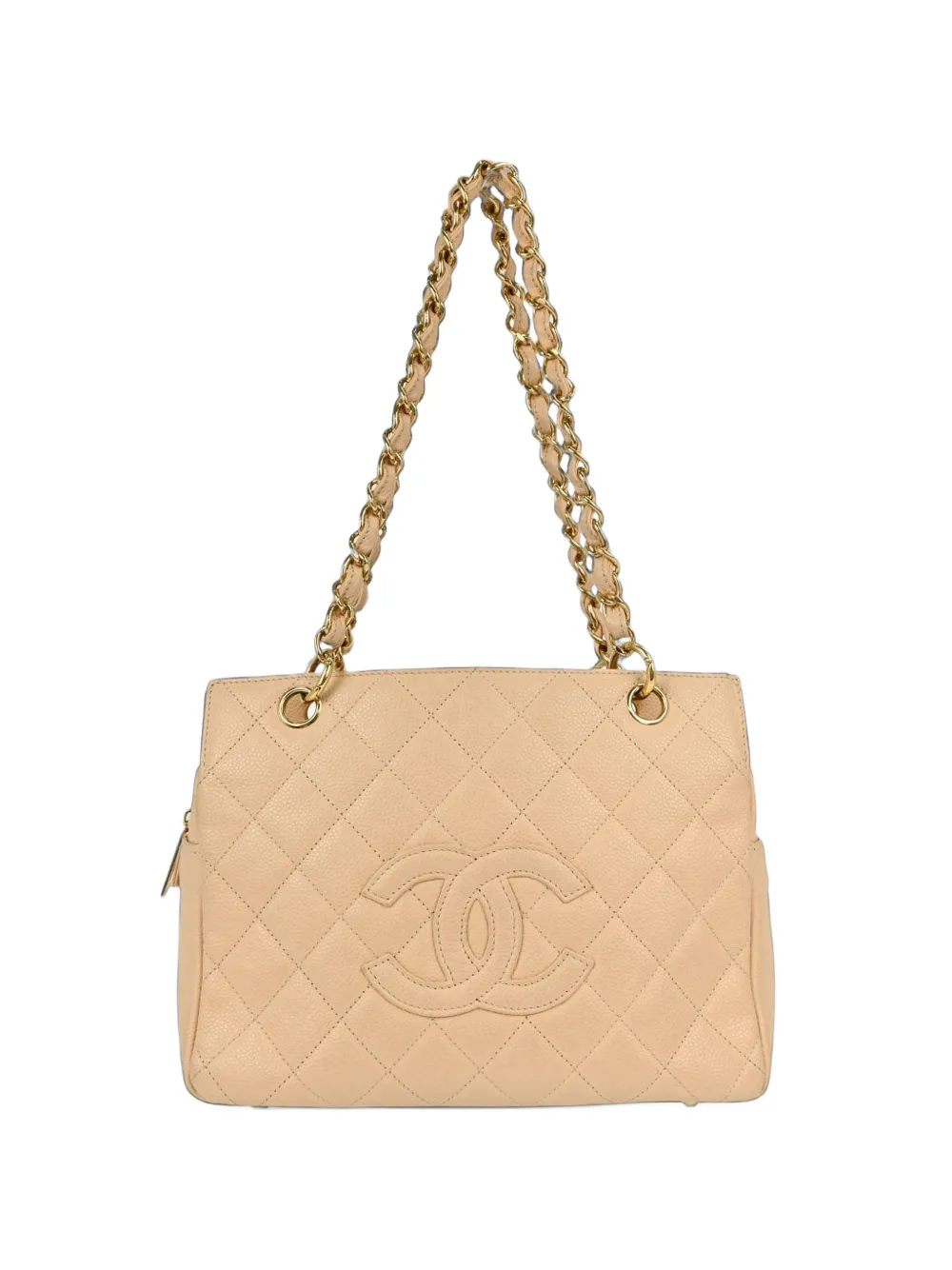 CHANEL Pre-Owned 2008-2009 Petite Timeless shoulder bag - Toni neutri