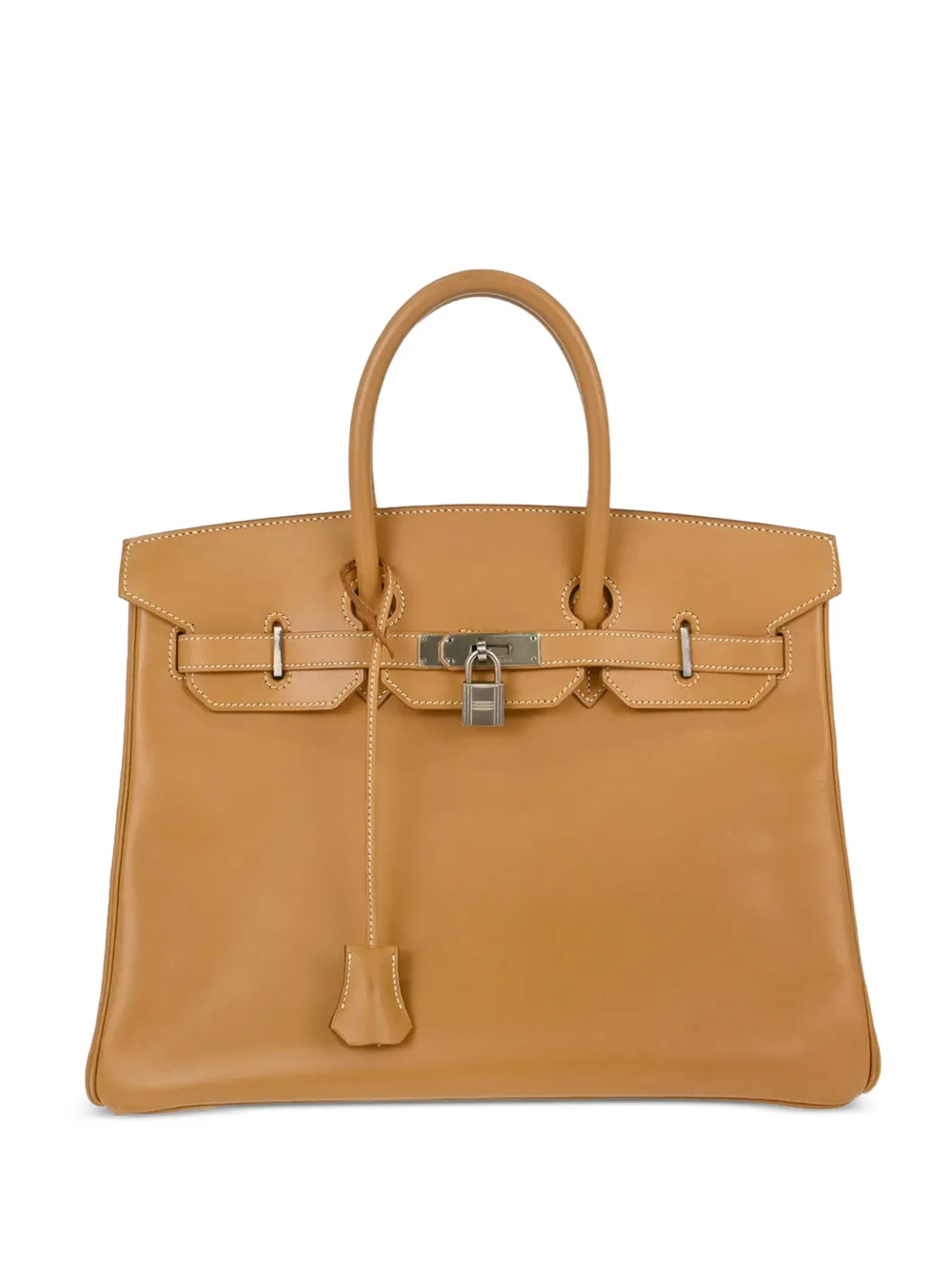 Hermès Pre-Owned 35 Birkin Chamonix tote bag - Nude