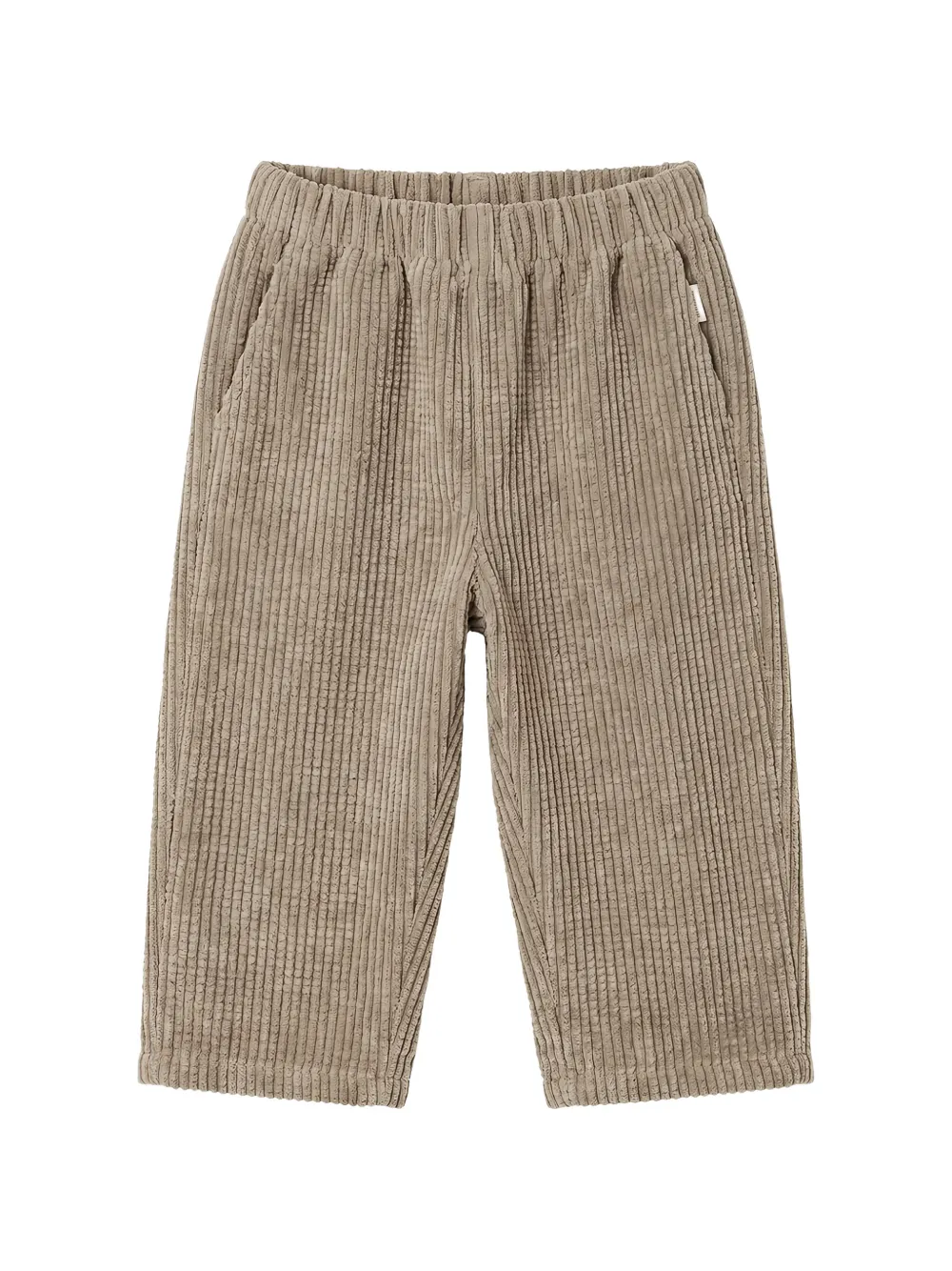 TEDDY & MINOU straight-leg corduroy trousers - Tons neutres TEDDY & MINOU straight-leg corduroy trousers - Tons neutres