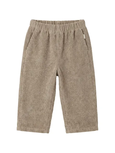 TEDDY & MINOU straight-leg corduroy trousers