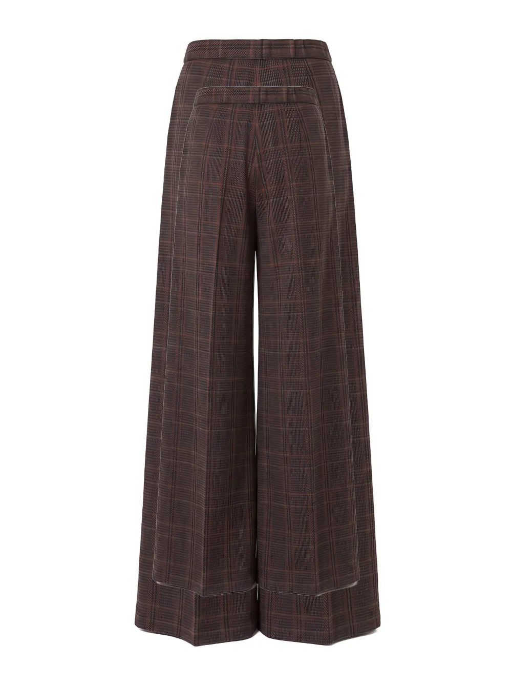 Max Mara plaid-pattern trousers Bruin