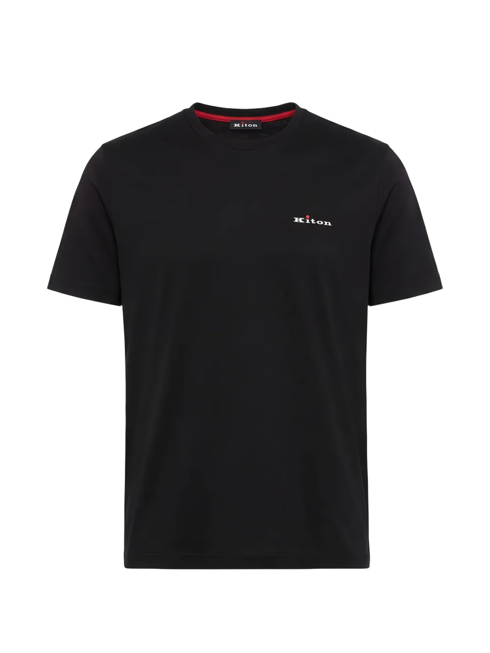Kiton logo-detail T-shirt - Noir Kiton logo-detail T-shirt - Noir