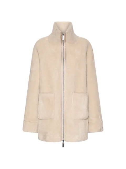 Marella reversible cocoon coat