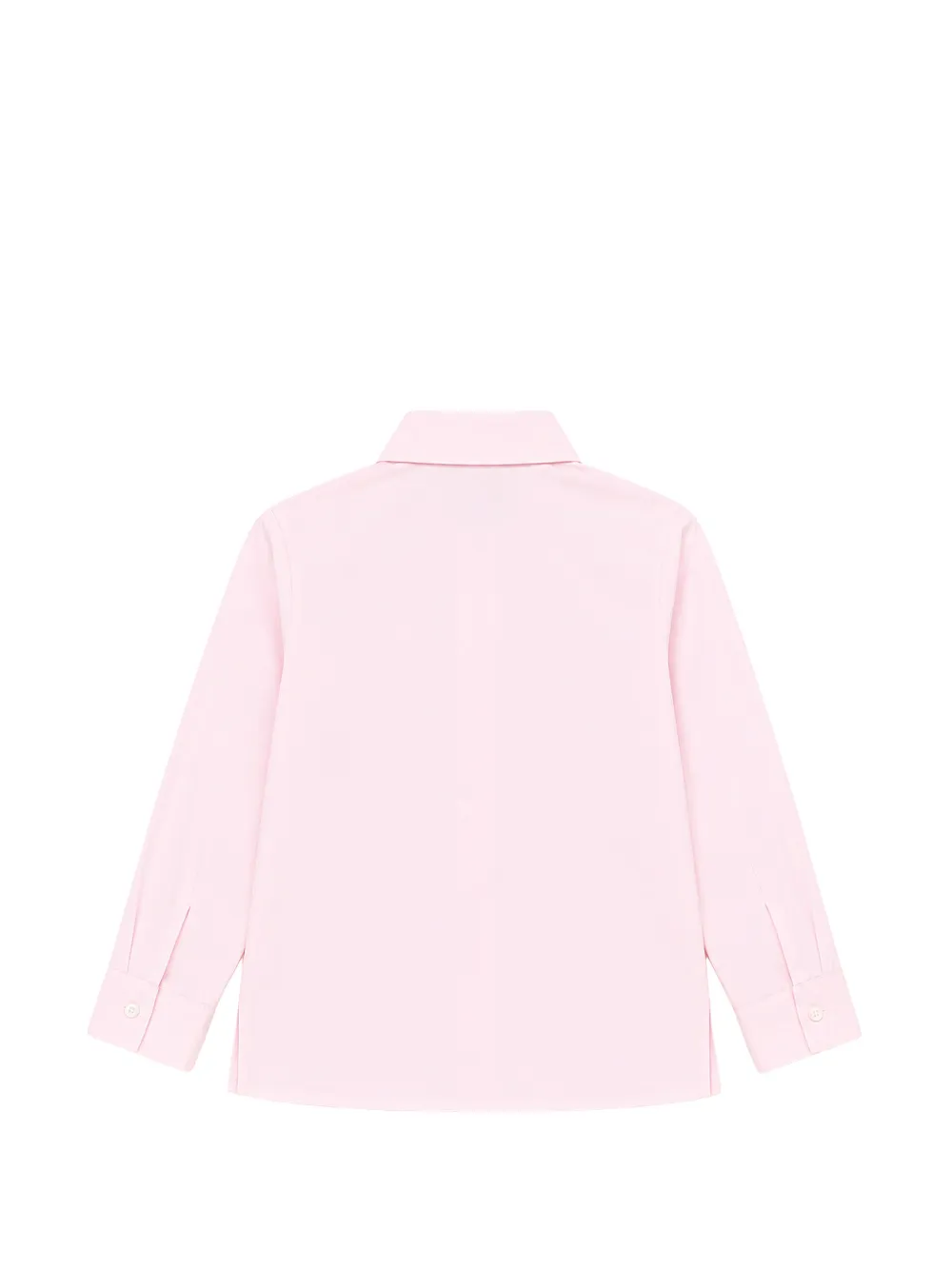 Lapin House horse-intarsia layered blouse Roze