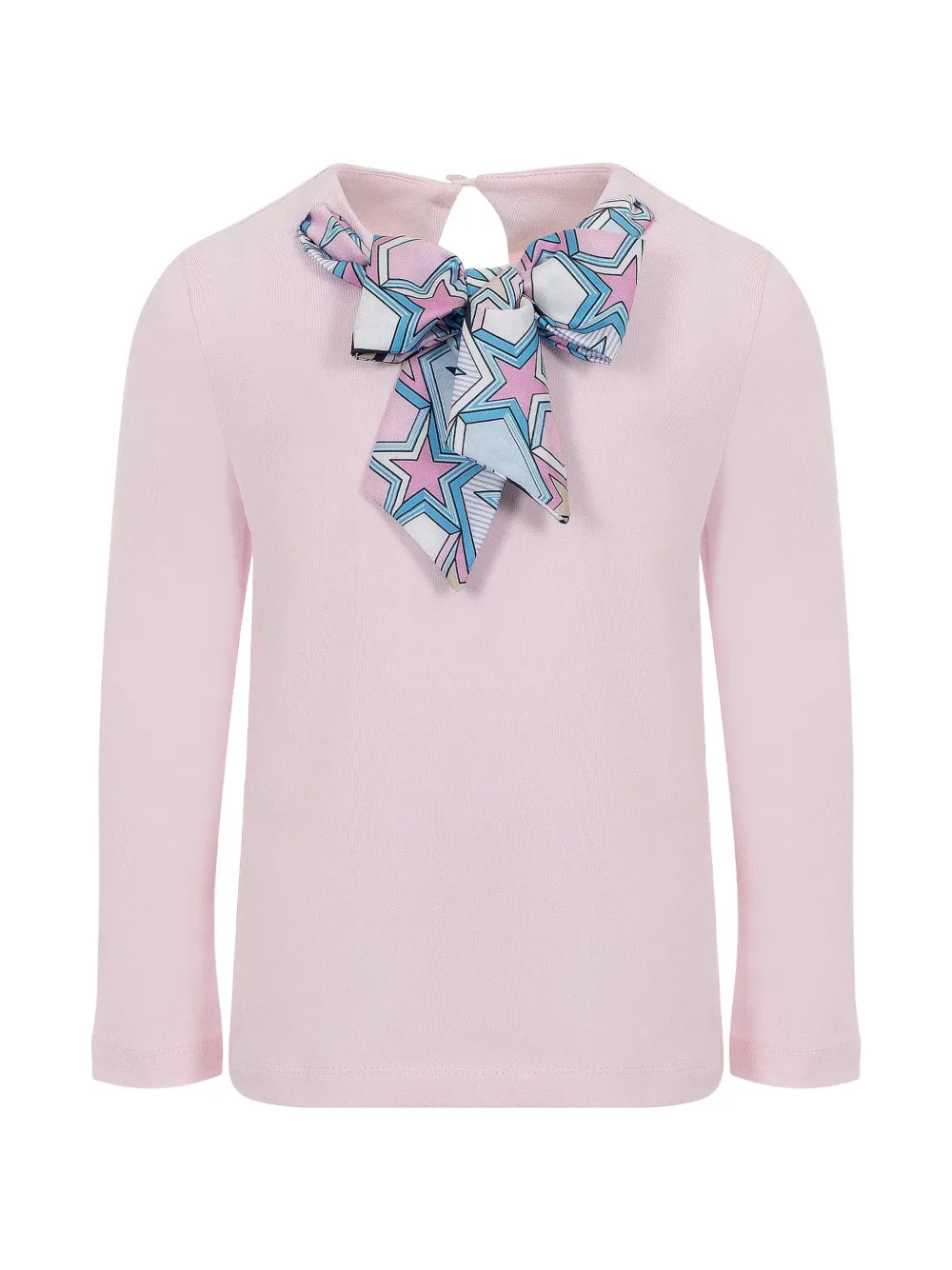 Lapin House x Mary Katrantzou bow-detail star-print blouse Roze
