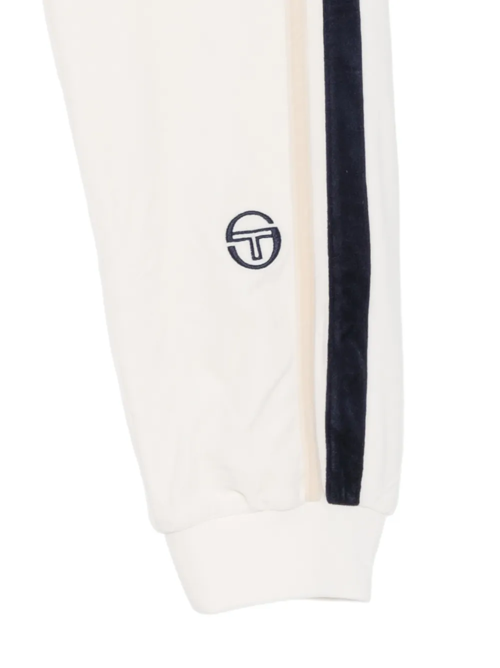 Sergio Tacchini Damarindo fluwelen trainingsbroek Beige