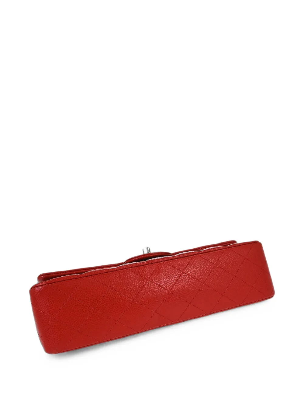 CHANEL Pre-Owned 2015-2016 medium Classic Double Flap schoudertas Rood