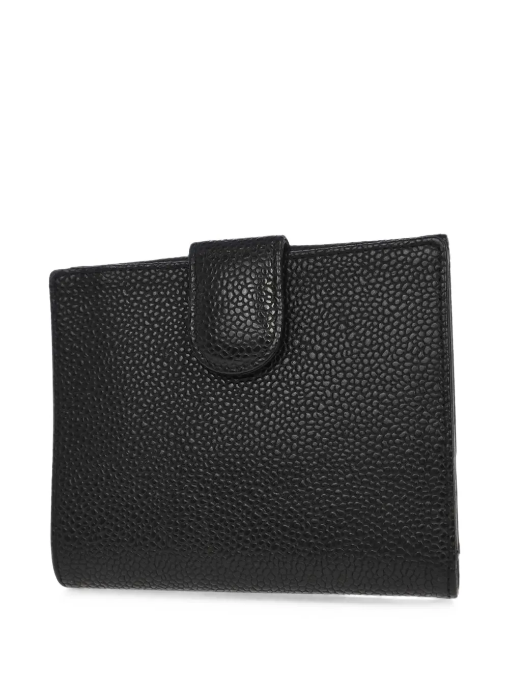 CHANEL Pre-Owned 2005-2006 Caviar leather bifold wallet - Nero