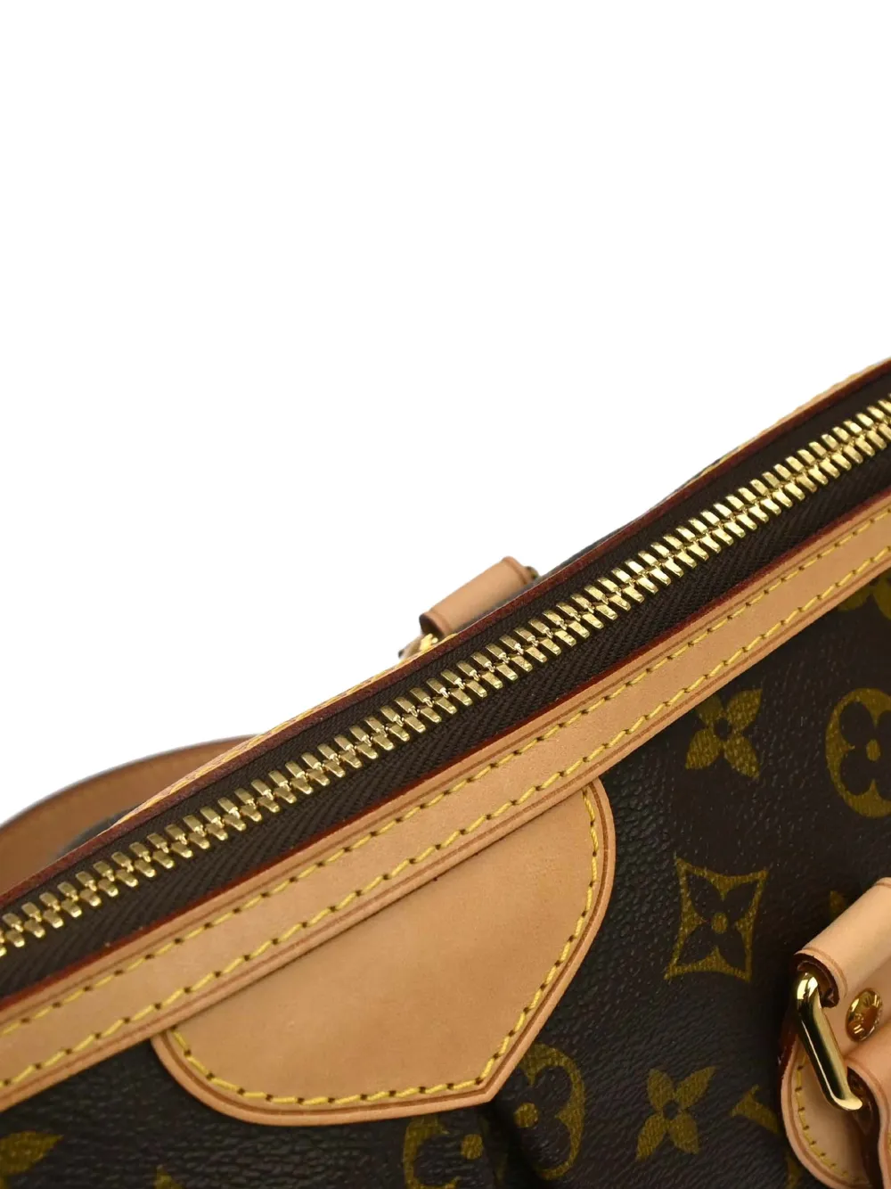 Louis Vuitton Pre-Owned PM Palermo Monogram canvas shopper met logobedel Bruin