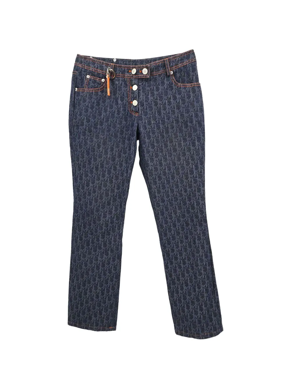 Christian Dior Pre-Owned 2006 Flight Trotter slim-fit jeans - Blu
