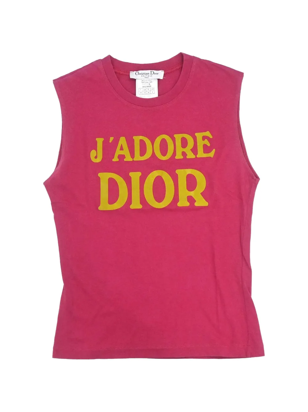 Christian Dior Pre-Owned J'Adore Dior tank top - Rosa