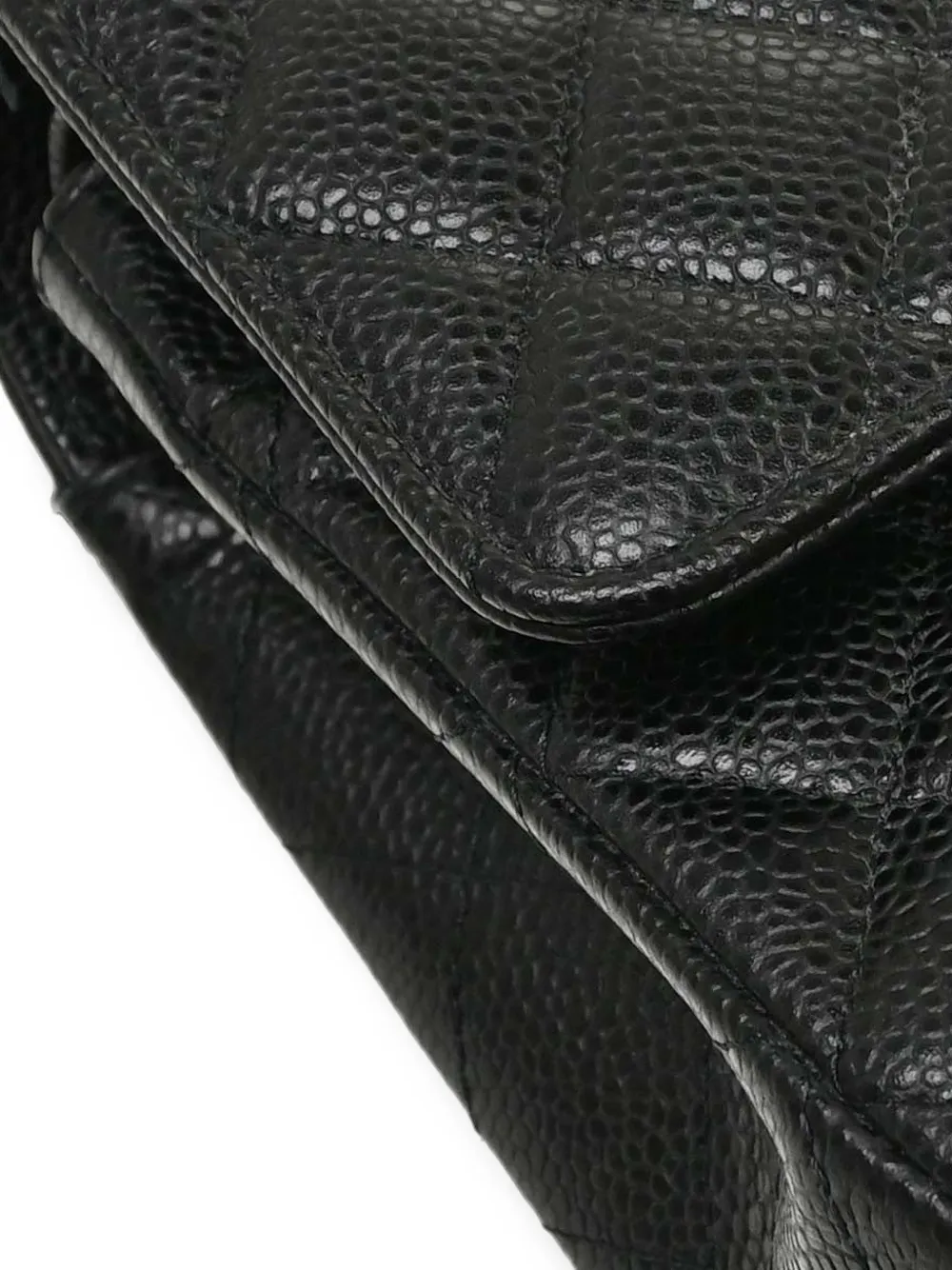 CHANEL Pre-Owned 2019 Classic Double Flap gewatteerde schoudertas Zwart