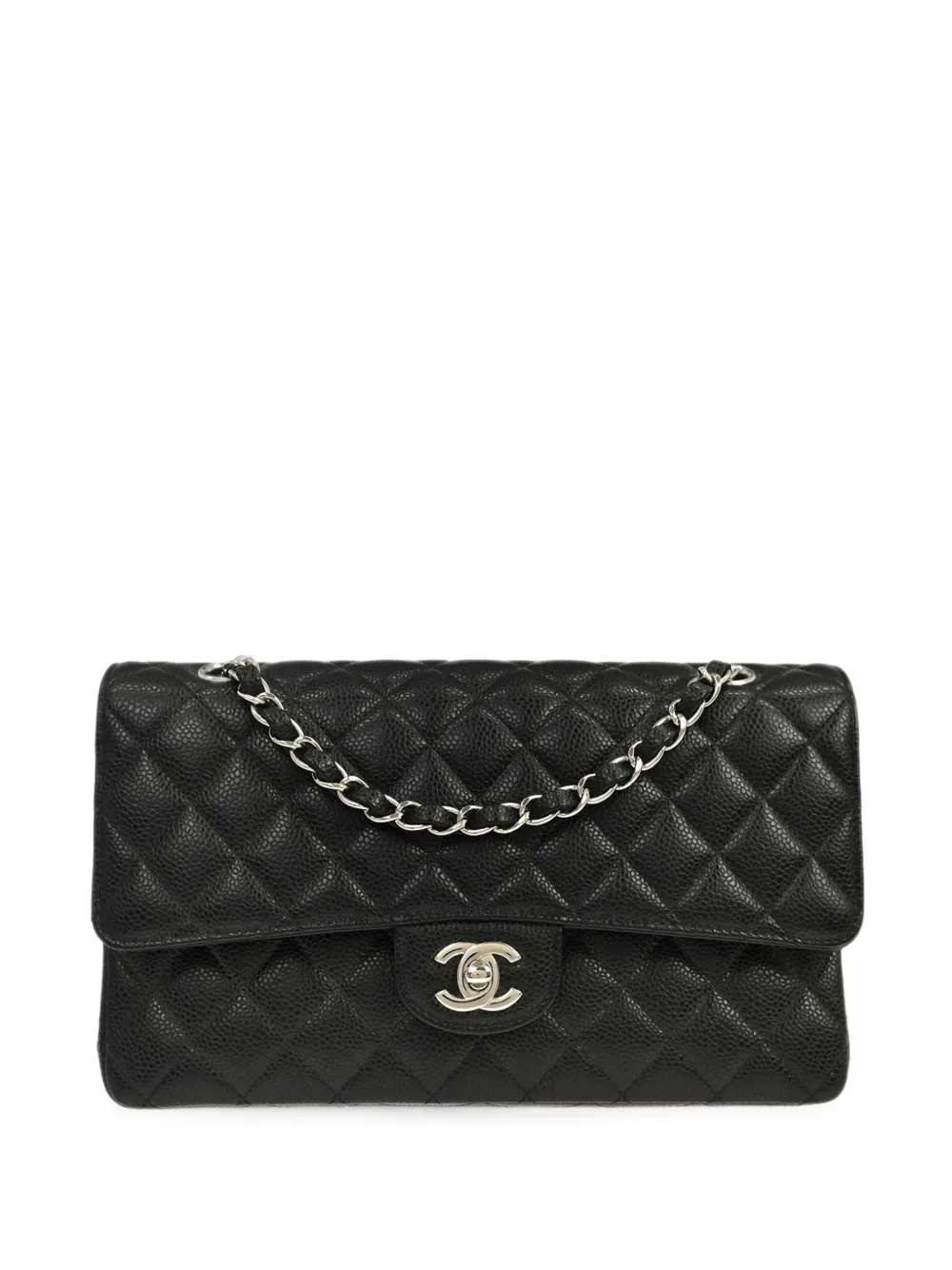 CHANEL Pre-Owned 2019 Classic Double Flap quilted shoulder bag - Nero