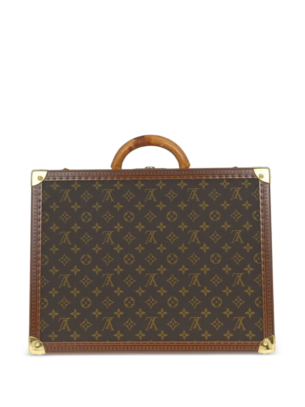 Louis Vuitton Pre-Owned 45 Cotteville Monogram trunk suitcase - Marrone