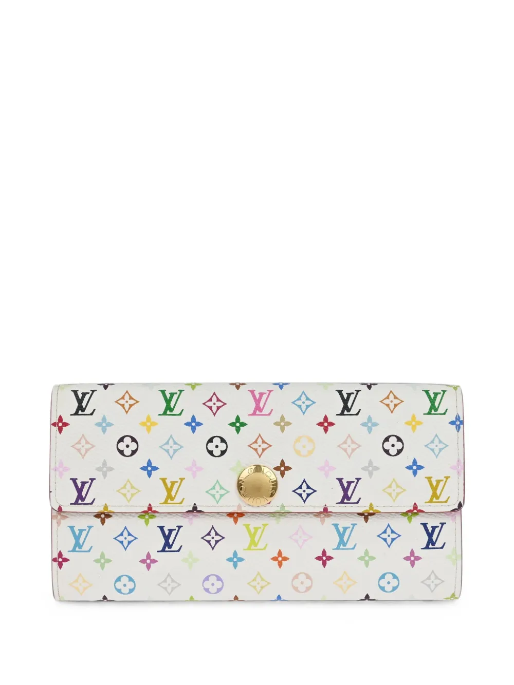 Louis Vuitton Pre-Owned 2007 x 村上隆 モノグラム マルチカラー 財布