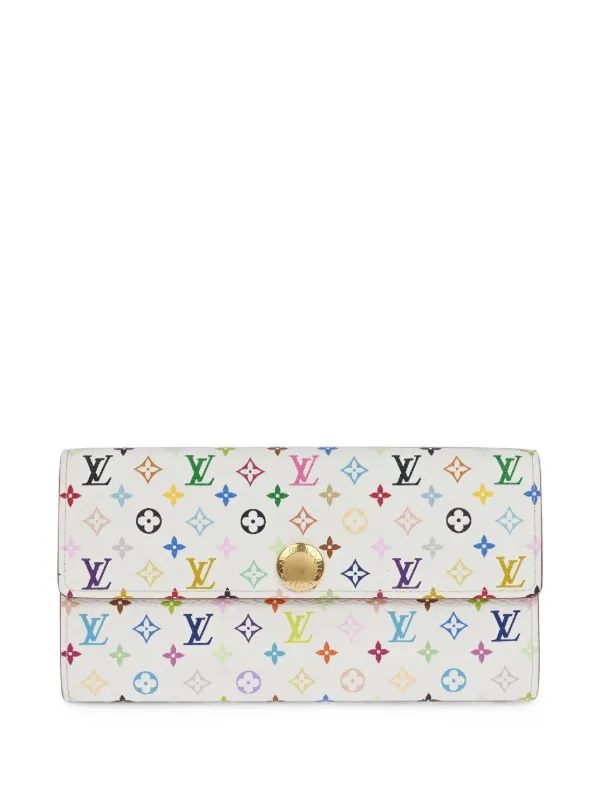 Louis Vuitton Pre-Owned 2007 x 村上隆 モノグラム マルチカラー 財布