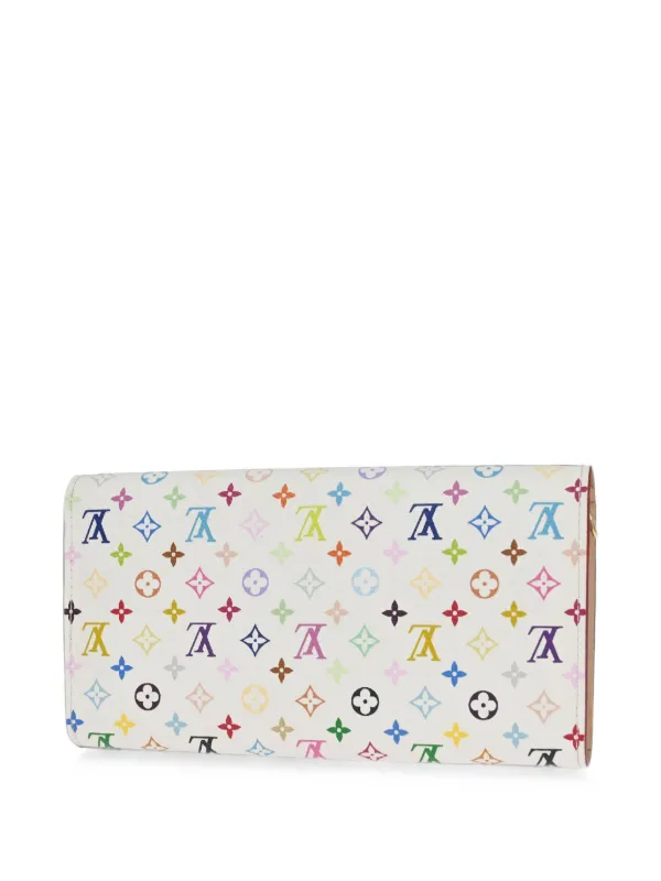 Louis Vuitton Pre-Owned 2007 x 村上隆 モノグラム マルチカラー 財布