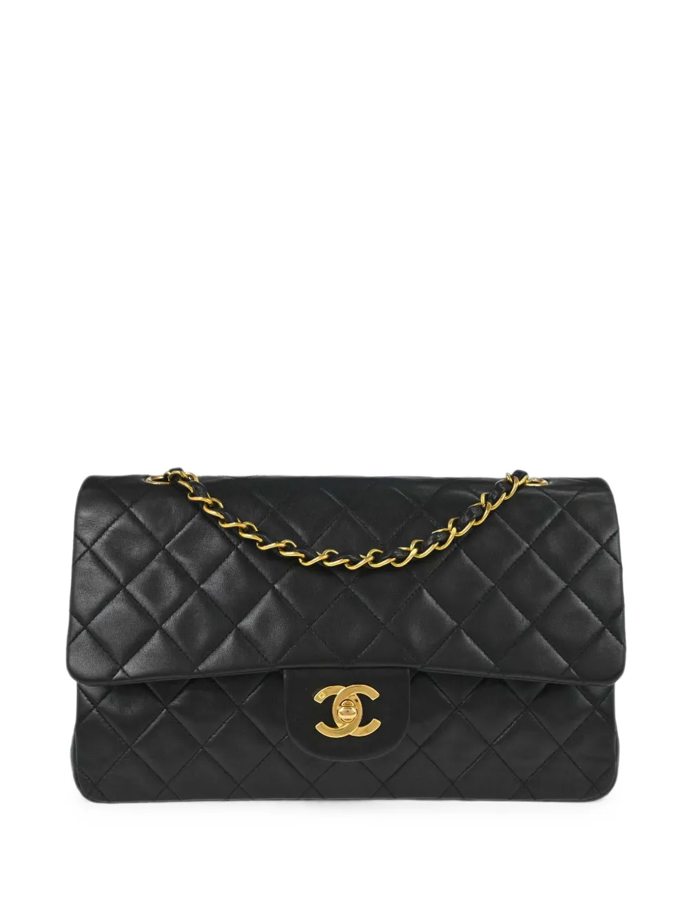 CHANEL Pre-Owned 1994-1996 medium Classic Double Flap shoulder bag - Nero
