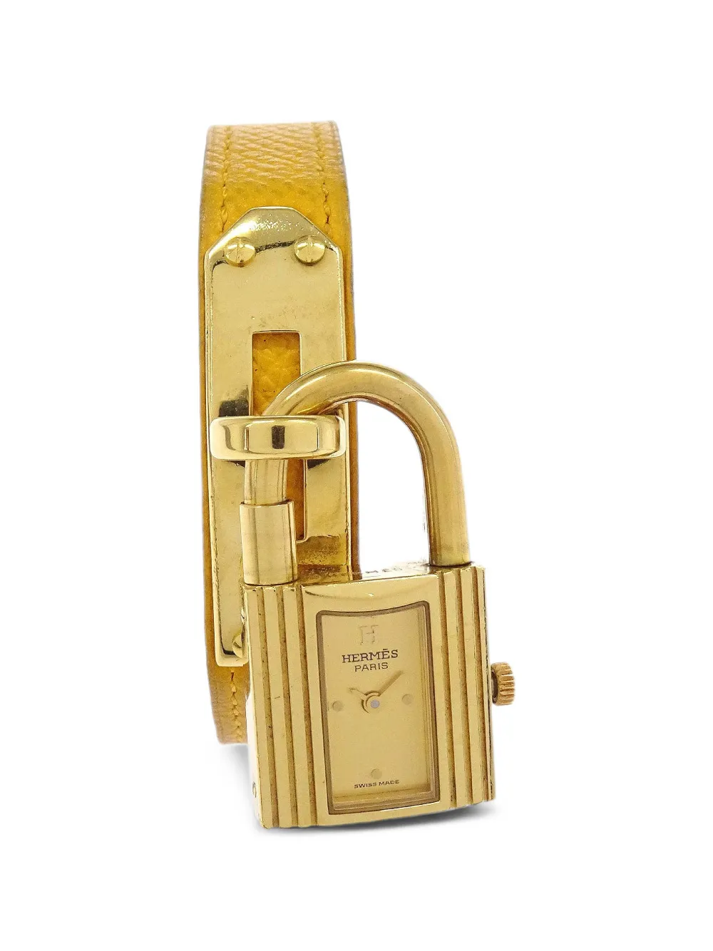 Hermès Pre-Owned Kelly 19mm watch - Or Hermès Pre-Owned Kelly 19mm watch - Or