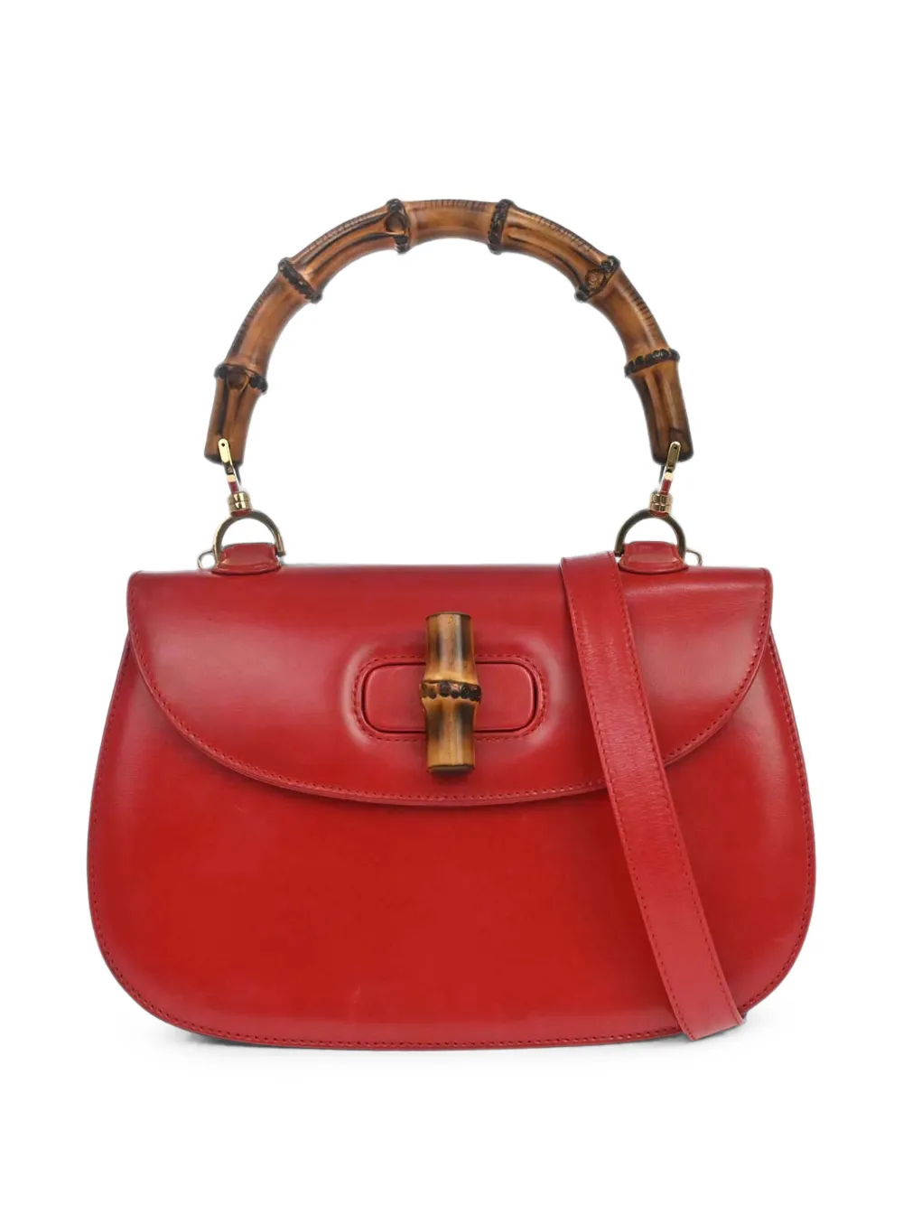 Gucci Pre-Owned Bamboo shoulder bag - Rot
