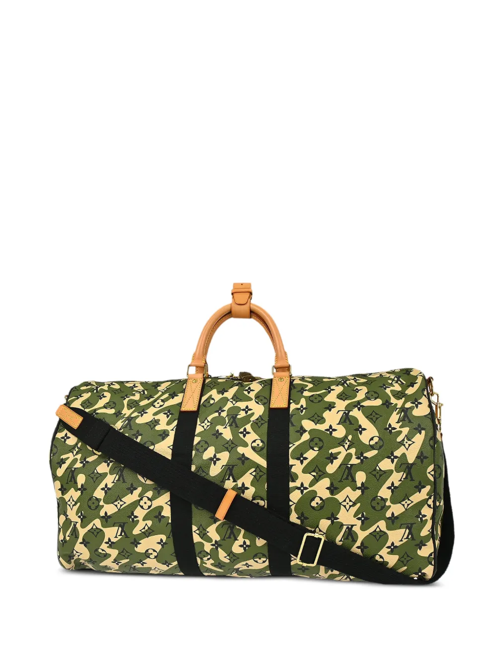 Louis Vuitton Pre-Owned 55 Keepall Bandoulière Monogram duffle bag - Verde