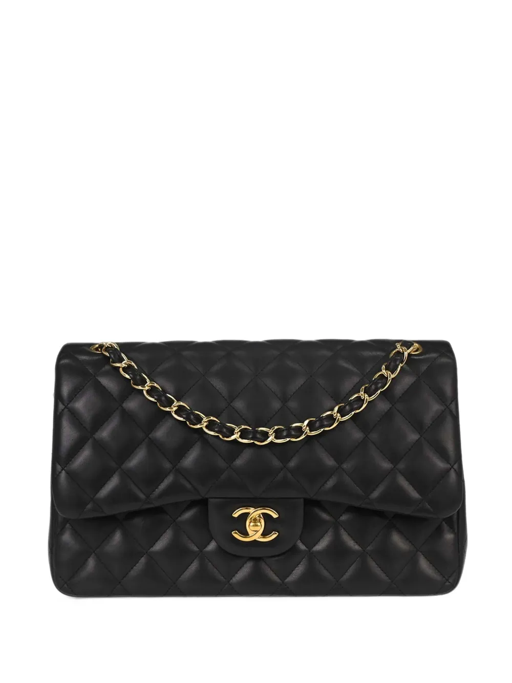 CHANEL Pre-Owned 2012-2013 quilted Classic Double Flap shoulder bag - Nero