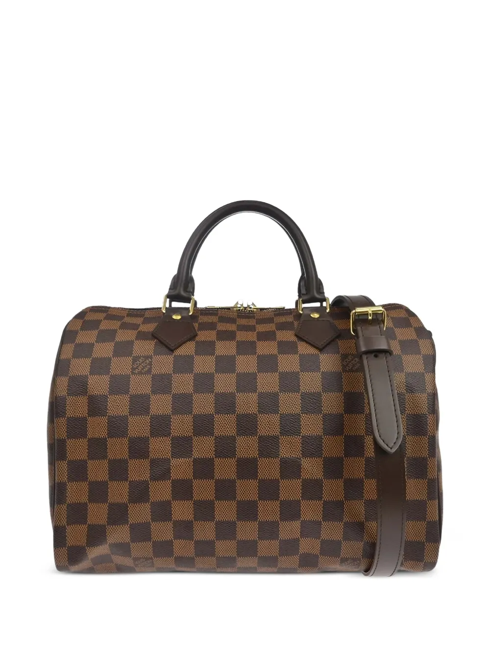 Louis Vuitton Pre-Owned 2013 30 Damier Speedy Bandoulière holdall - Braun