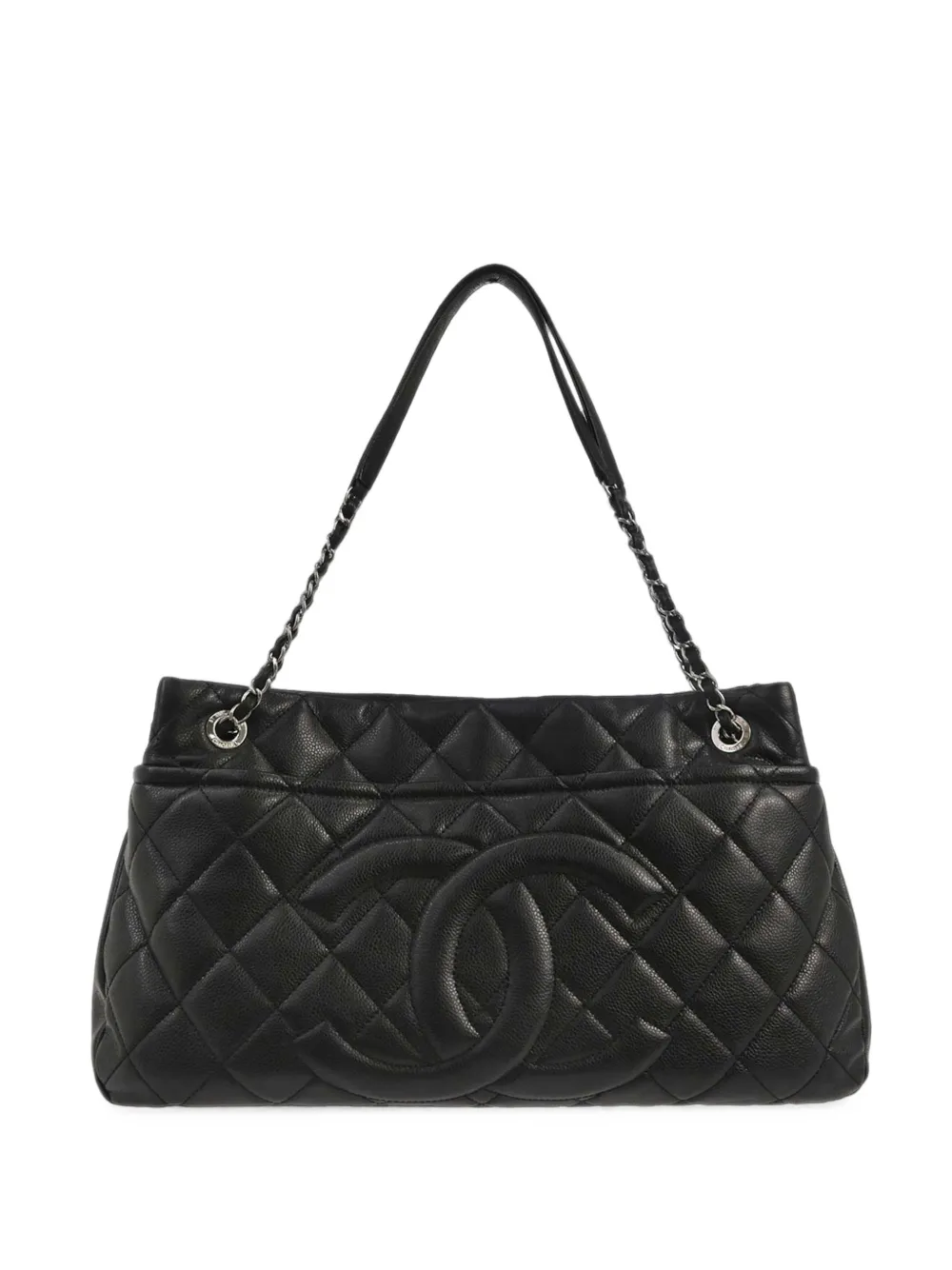 CHANEL Pre-Owned 2012 Timeless CC chain tote bag - Nero