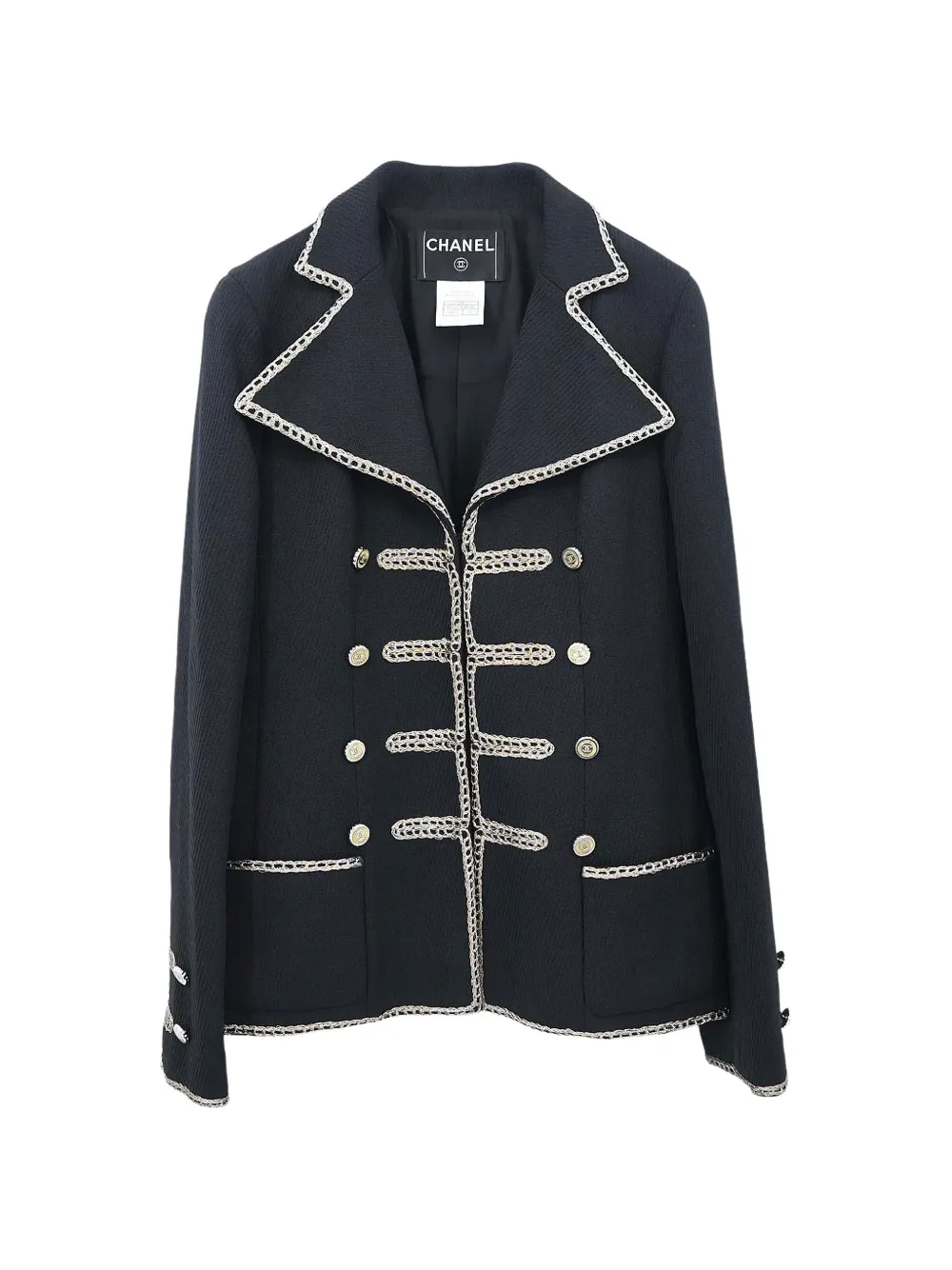 CHANEL Pre-Owned 2006 Napoleon single-breasted jacket - Schwarz