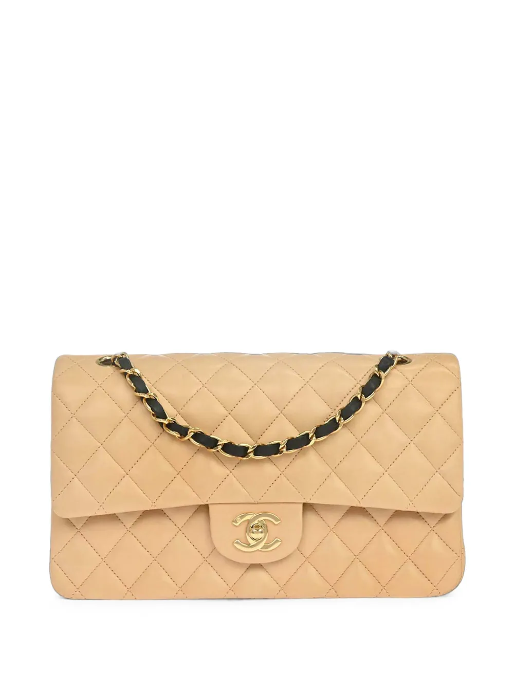 CHANEL Pre-Owned 2005-2006 Classic Double Flap shoulder bag - Toni neutri