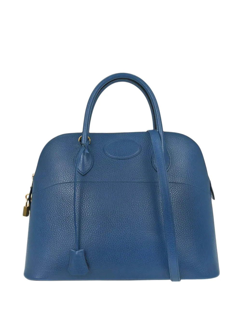 Hermès Pre-Owned 1997 35 Bolide shoulder bag - Blue