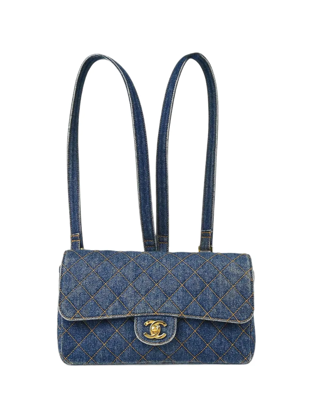 CHANEL Pre-Owned 1996 Classic Flap backpack - Blue