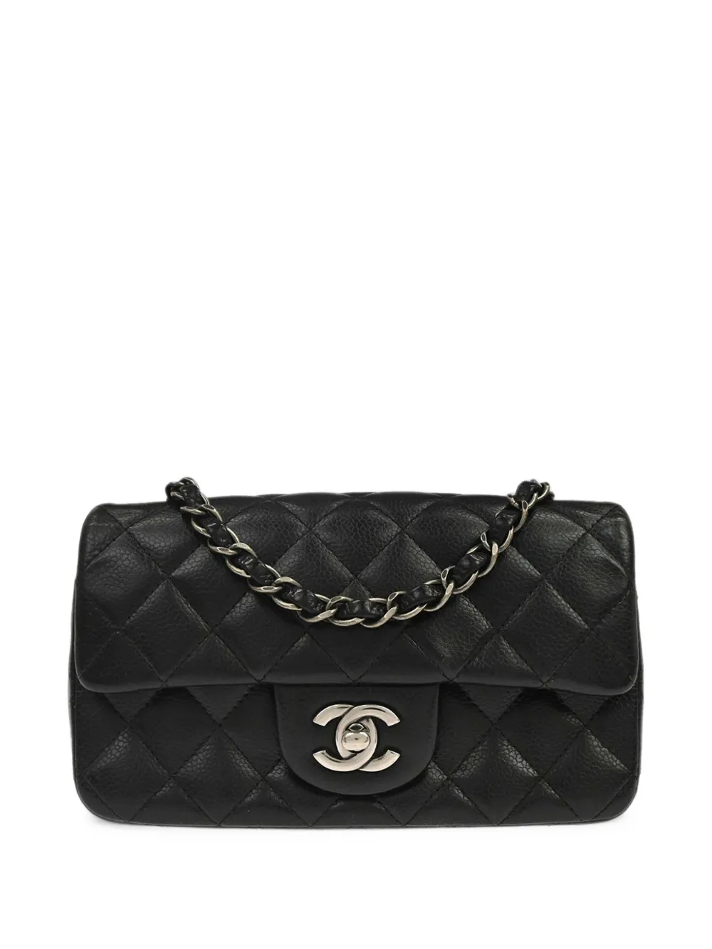 CHANEL Pre-Owned 2015-2016 mini Classic Single Flap crossbody bag - Nero
